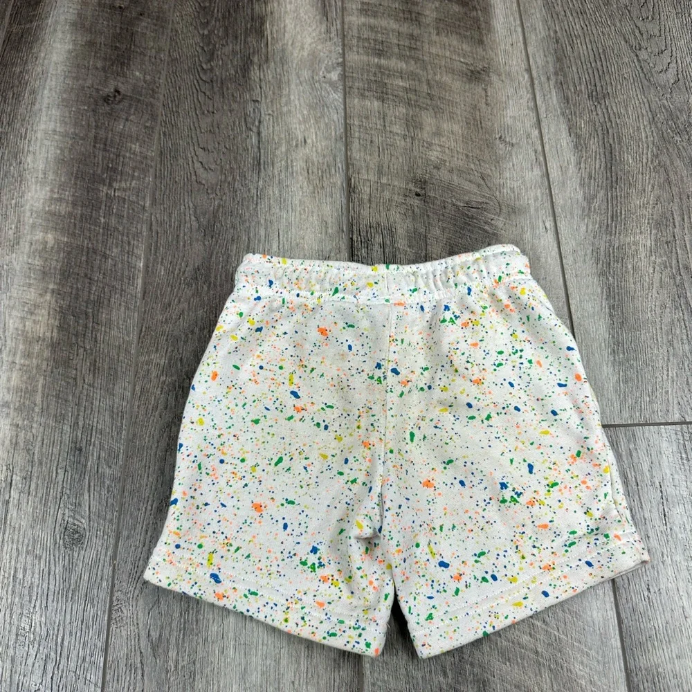Converse‎ Kids Cream Print Shorts